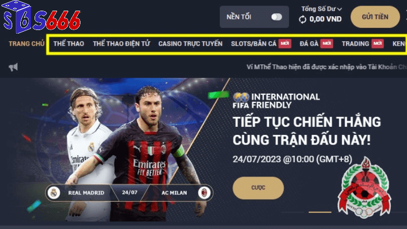 cách thực hiện thể thao s6666